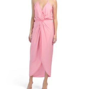 Young Fabulous & Broke Siren Slip Dress Flamingo Small